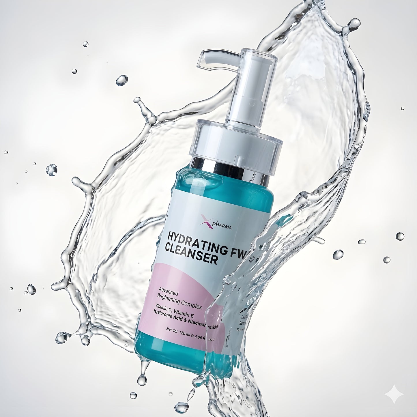 Hydrating Face Wash + Cleanser - 120ml