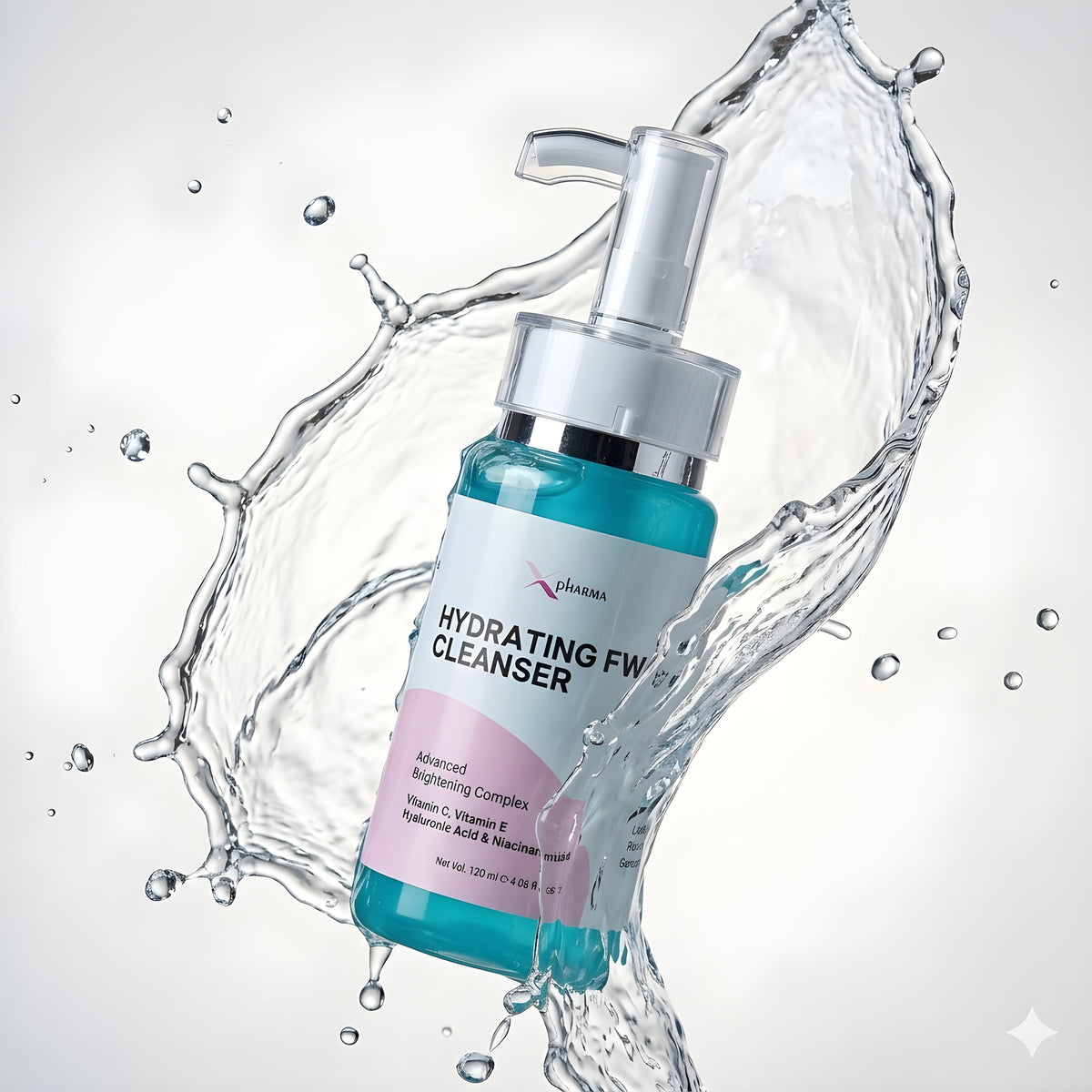 Hydrating Face Wash + Cleanser - 120ml